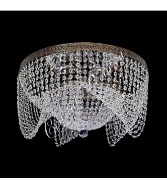 Люстра хрустальная Италия 1 Василиса Под Бронзу